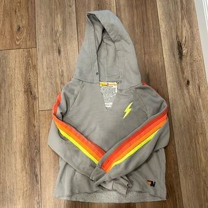 Aviator Nation Cropped Hoodie Size M